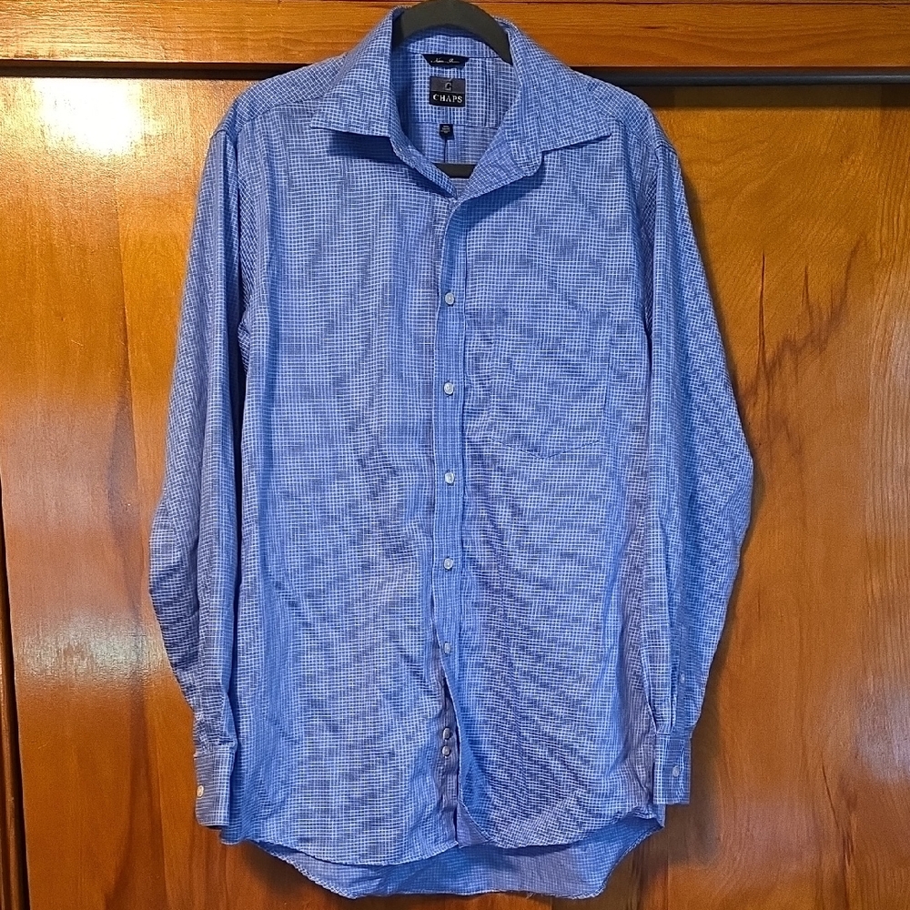 Chaps Blue Men's Shirt